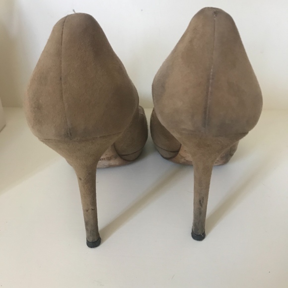Jimmy Choo Aimee Pumps in Suede Luggage (37) - Picture 3 of 8